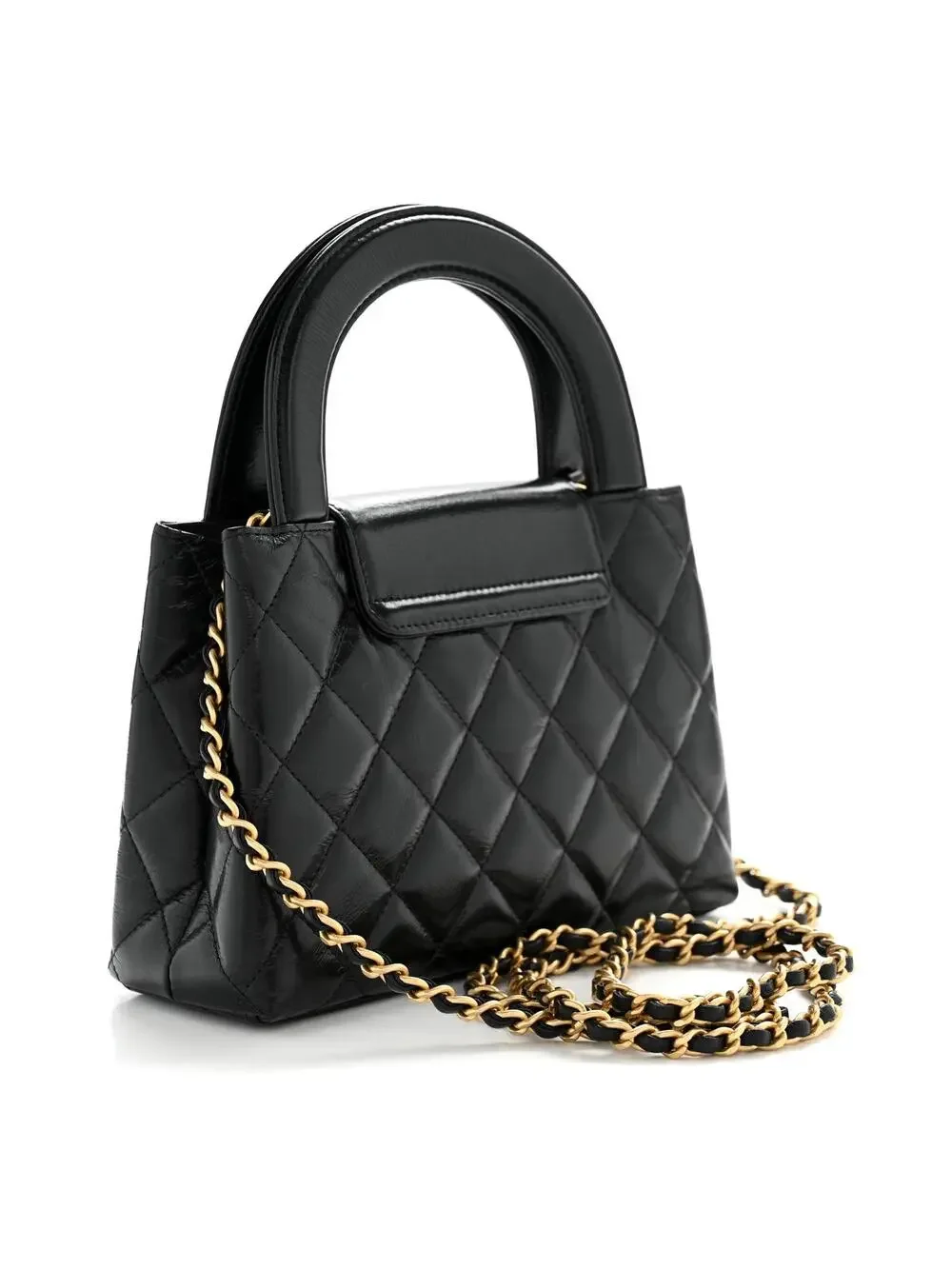 Chanel Shiny Aged Calfskin Quilted Nano #299855C65B